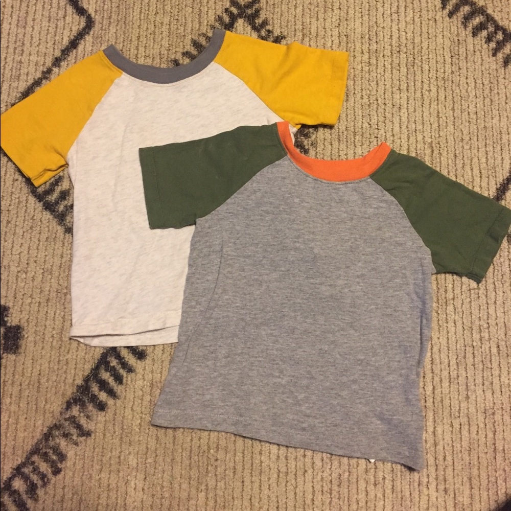 Boys Old Navy ringer tee bundle